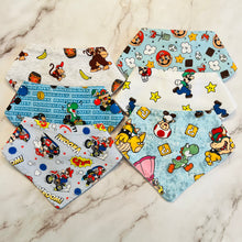 Load image into Gallery viewer, Nintendo Bandana Bibs