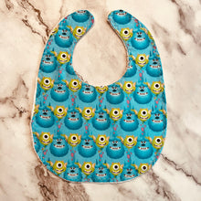 Load image into Gallery viewer, Monsters Inc Toddler Bibs