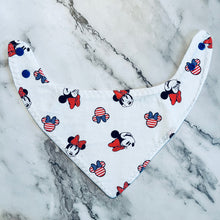 Load image into Gallery viewer, Patriotic Bandana Bibs