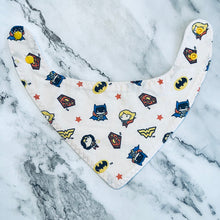 Load image into Gallery viewer, DC Comica Bandana Bibs