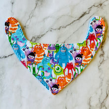 Load image into Gallery viewer, Monsters Inc Bandana Bibs
