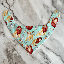 Load image into Gallery viewer, Lion King Bandana Bibs