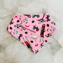 Load image into Gallery viewer, Nightmare Before Christmas Bandana Bibs