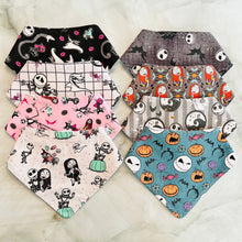 Load image into Gallery viewer, Nightmare Before Christmas Bandana Bibs