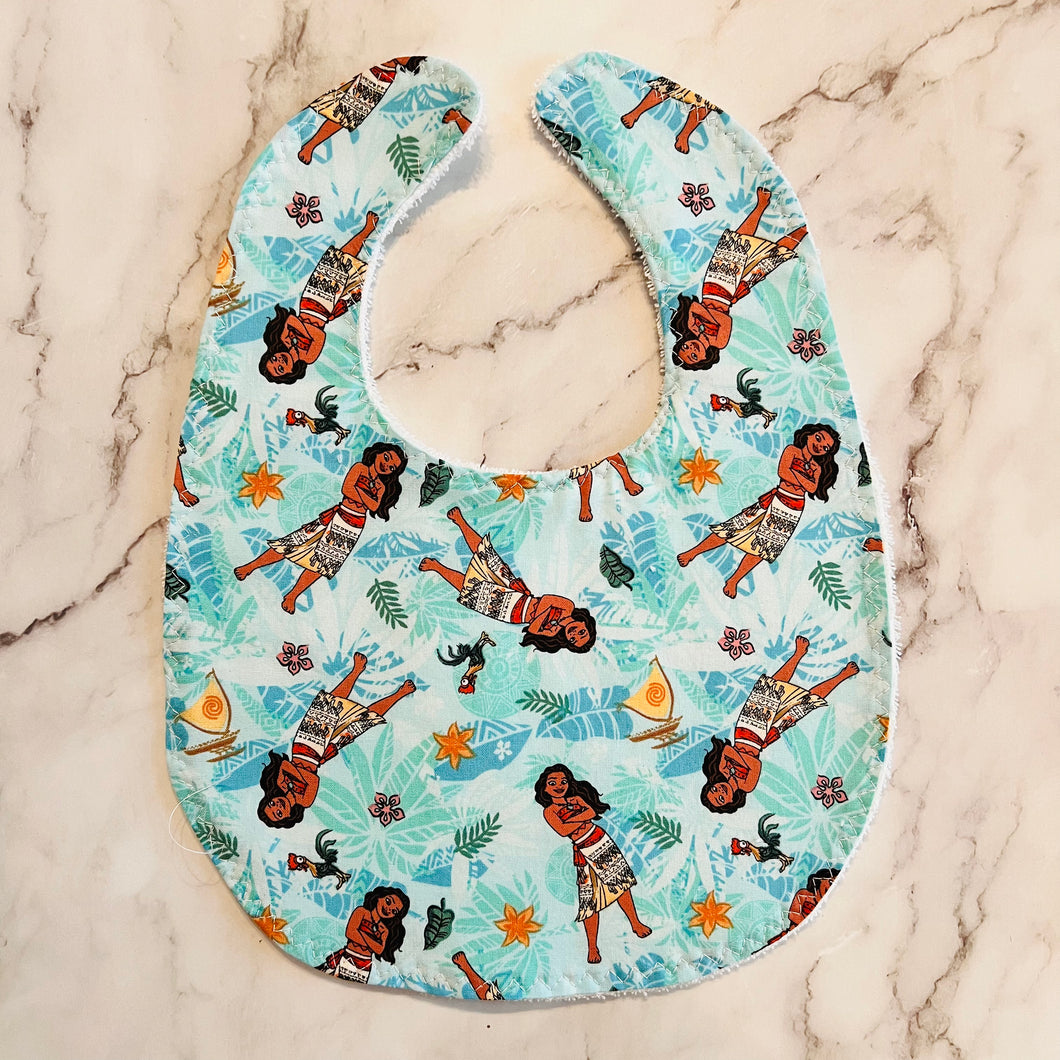 Moana Toddler Bibs