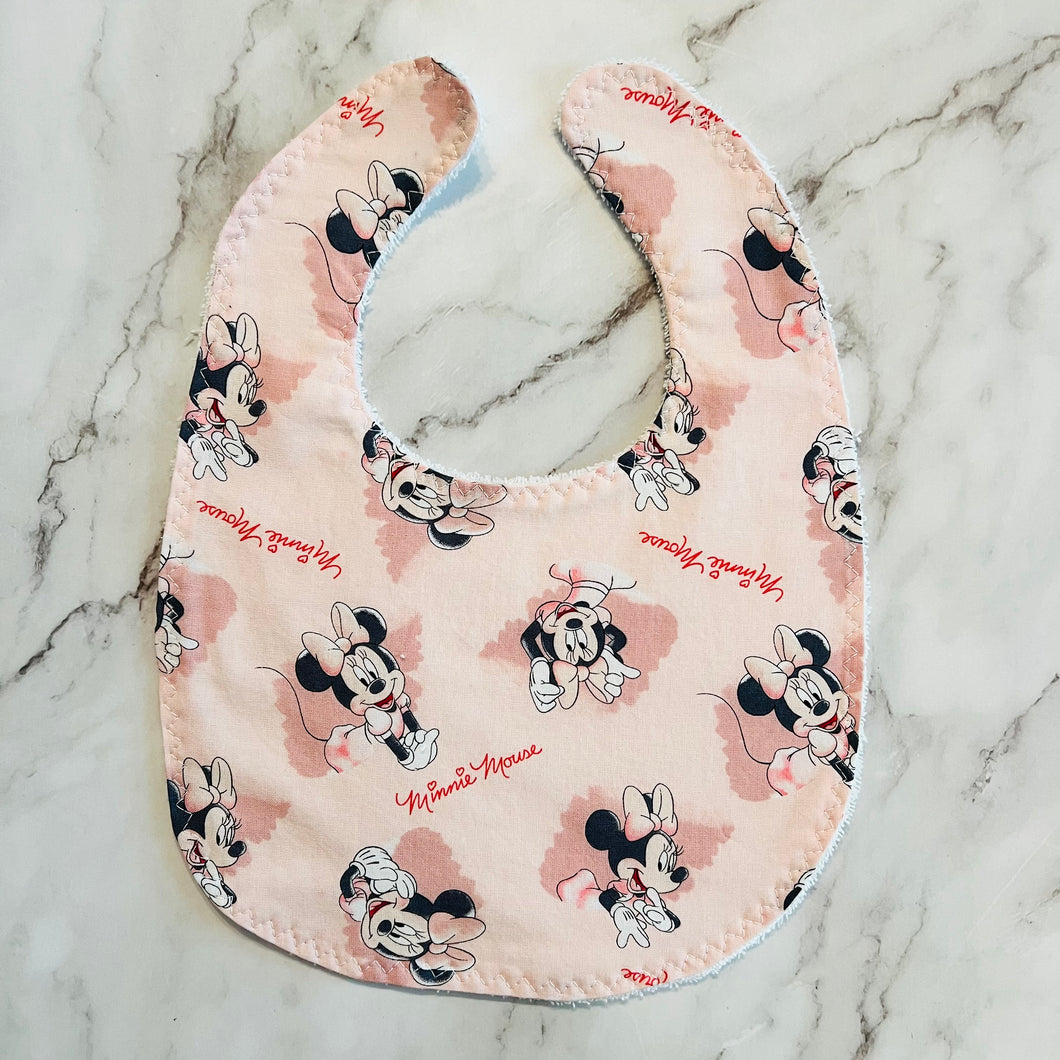 Minnie Toddler Bib