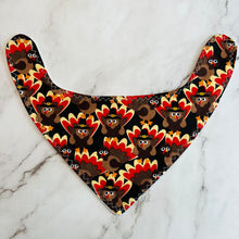 Load image into Gallery viewer, Thanksgiving Bandana Bibs
