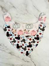 Load image into Gallery viewer, Fall Girls Bandana Bib
