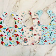 Load image into Gallery viewer, Ariel Toddler Bibs
