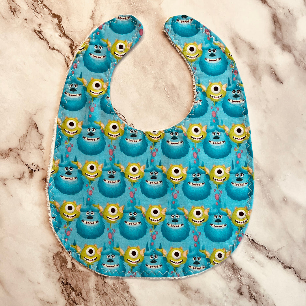 Monsters Inc Toddler Bibs