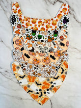 Load image into Gallery viewer, Mickey &amp; Minnie Halloween Bandana Bibs
