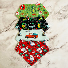 Load image into Gallery viewer, Christmas Movies &amp; TV Bandana Bibs
