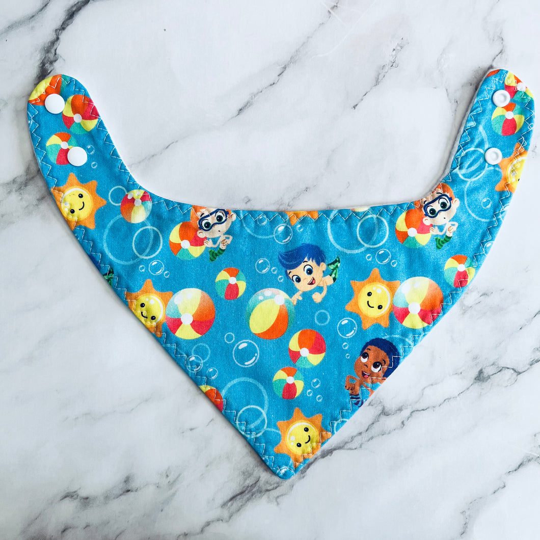 Baby Shark & Bubble Guppies Bandana Bibs