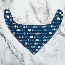 Load image into Gallery viewer, STAR WARS Baby Bandana Bibs
