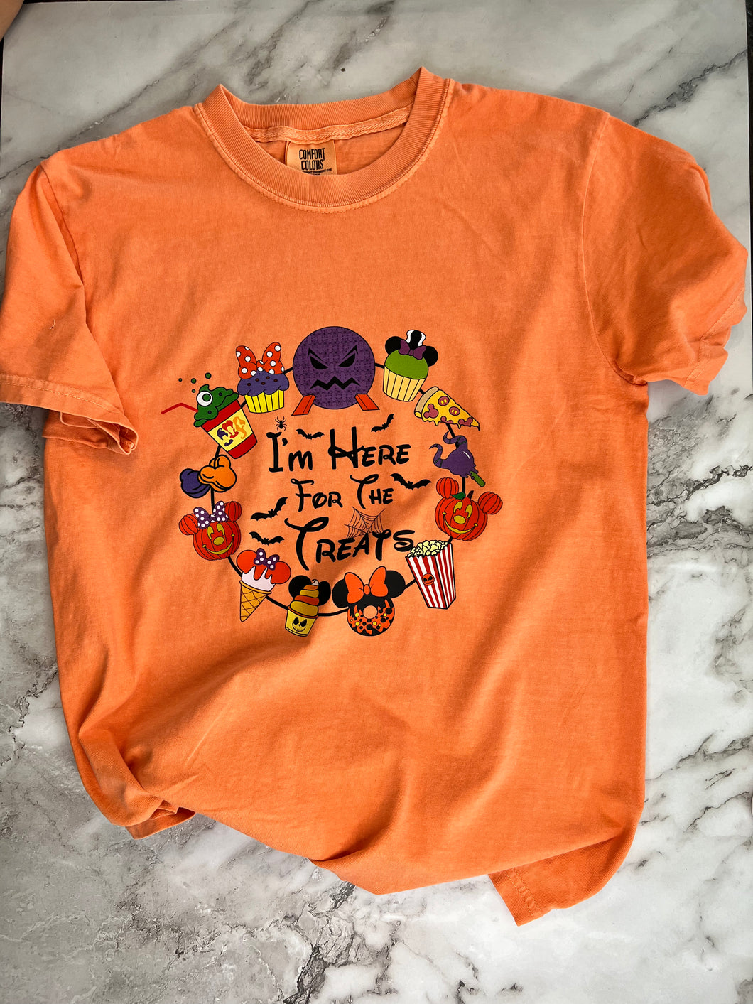 Here for the Treats Halloween T shirt / onesie