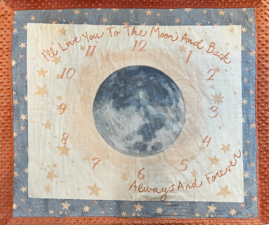 Moon Milestone Blanket