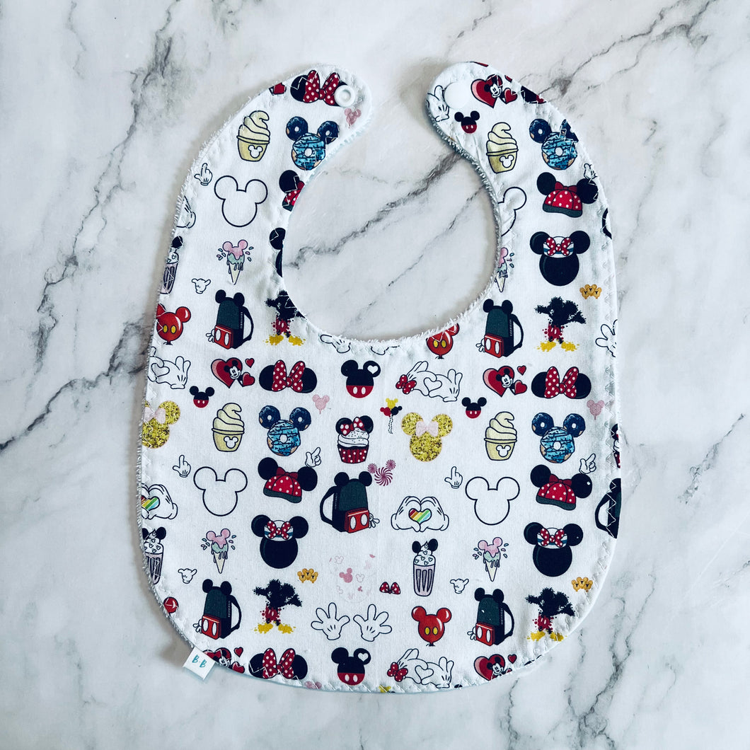 Mickey Dole Whip Toddler Bib