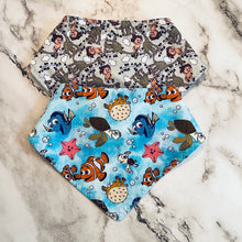 Load image into Gallery viewer, Finding Nemo &amp; Good Dinosaur Bandana Bibs
