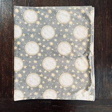 Load image into Gallery viewer, Moon Minky Toddler Blanket
