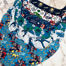 Load image into Gallery viewer, Avengers Bandana Bibs
