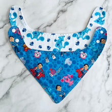 Load image into Gallery viewer, Blues Clues Bandana Bibs
