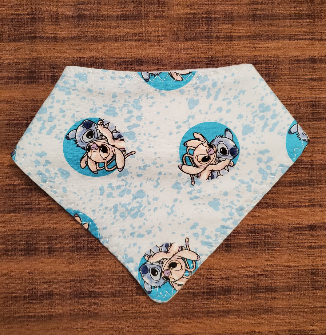 Stitch & Angel Bandana Bib