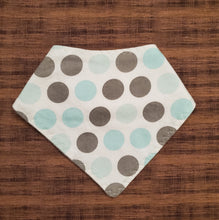 Load image into Gallery viewer, Teal Nursery Bandana Bibs
