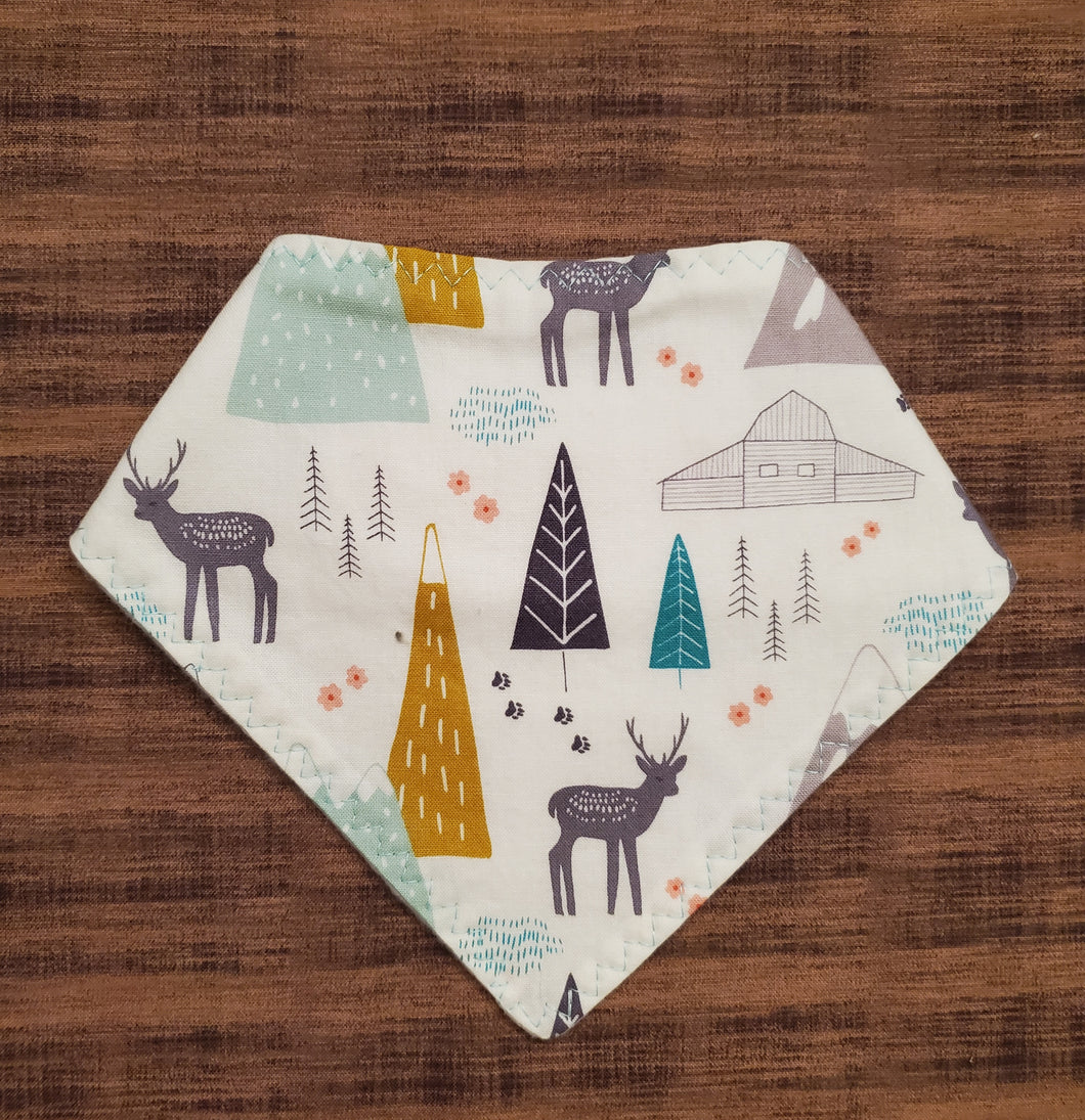 Woodland Bandana Bib