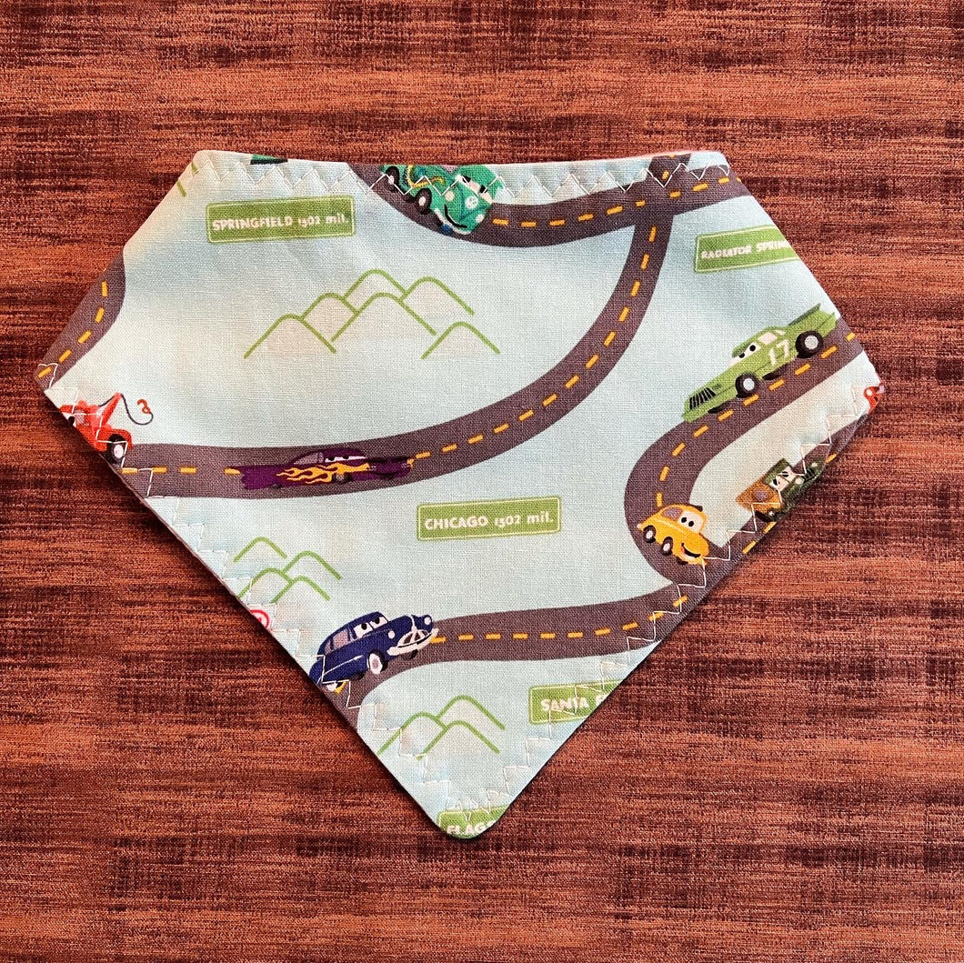 Roads Bandana Bib