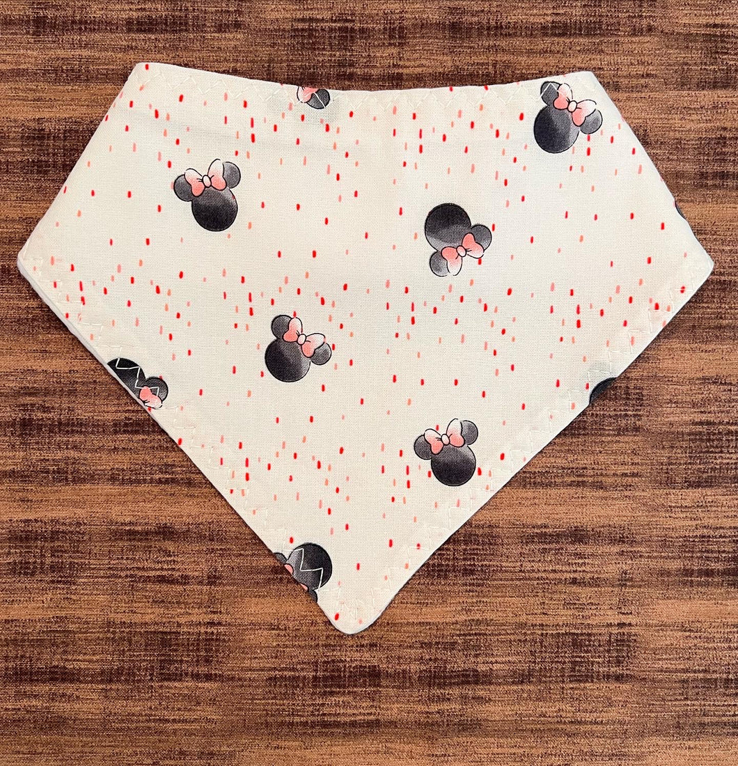 Minnie Heads Bandana Bib