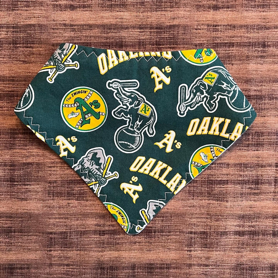 Oakland A's Elephant Bandana Bib