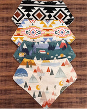 Load image into Gallery viewer, Tribal Camp Bandana Bibs
