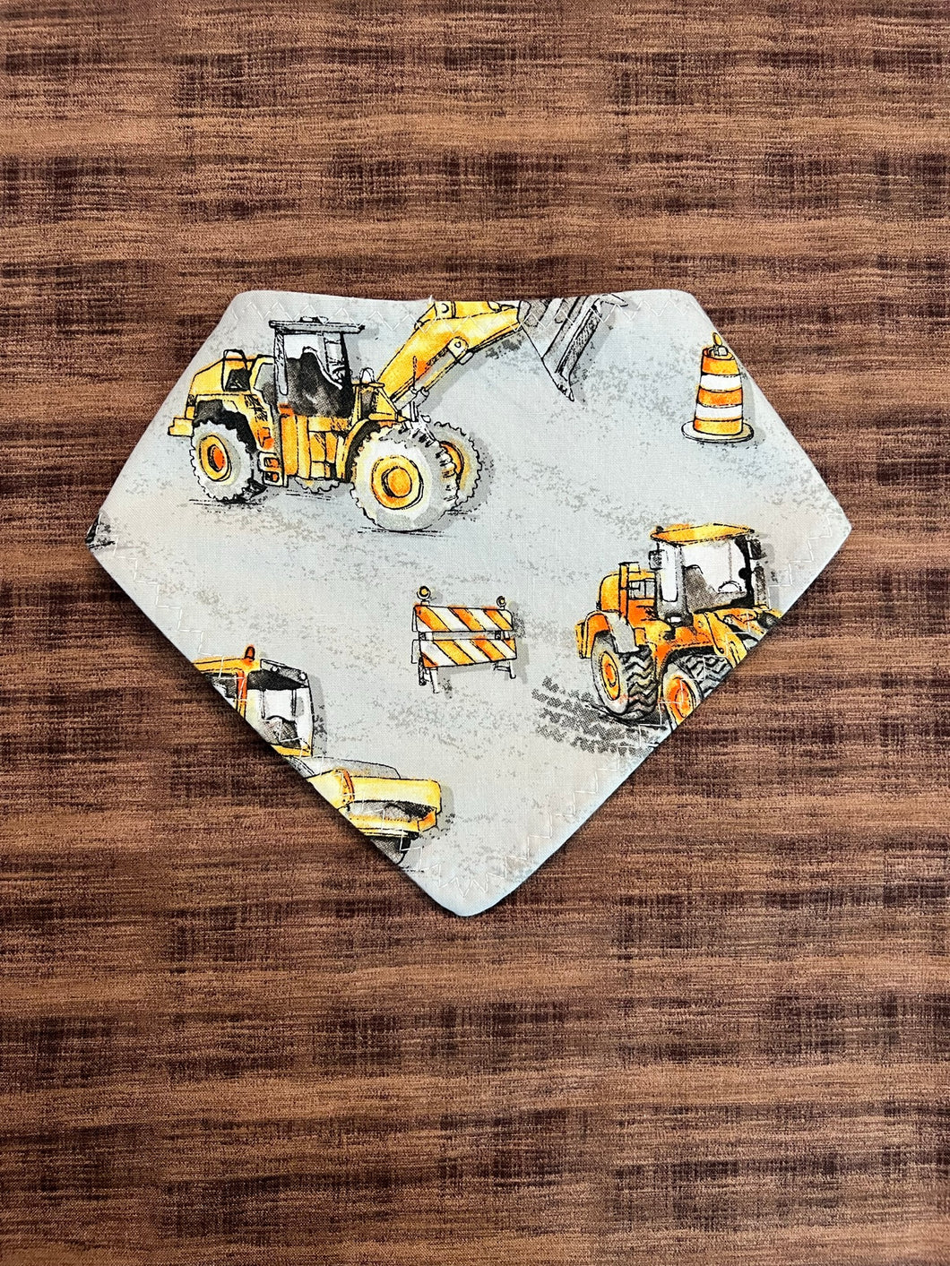 Construction Bandana Bib