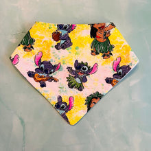 Load image into Gallery viewer, Lilo &amp; Stitch Bandana Bibs
