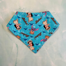 Load image into Gallery viewer, Lilo &amp; Stitch Bandana Bibs
