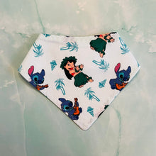 Load image into Gallery viewer, Lilo &amp; Stitch Bandana Bibs
