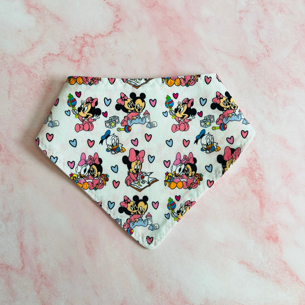 Baby Mickey & Minnie Bandana Bib