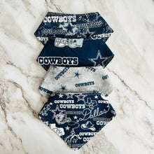 Load image into Gallery viewer, Cowboys Bandana Bibs
