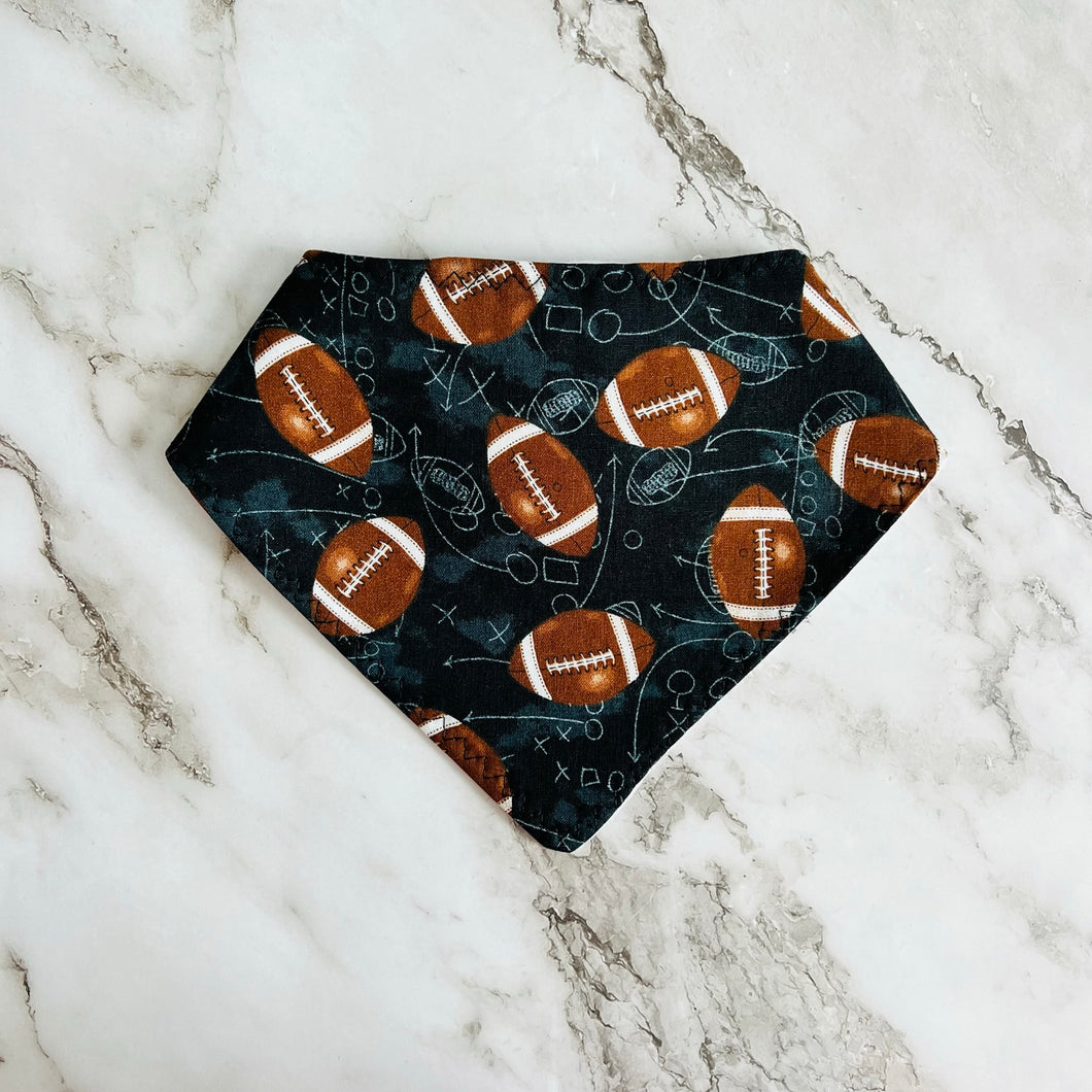 Footballs Bandana Bib