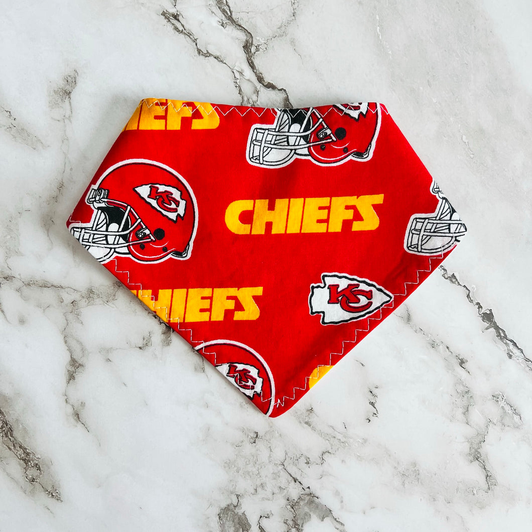 Chiefs Bandana Bib