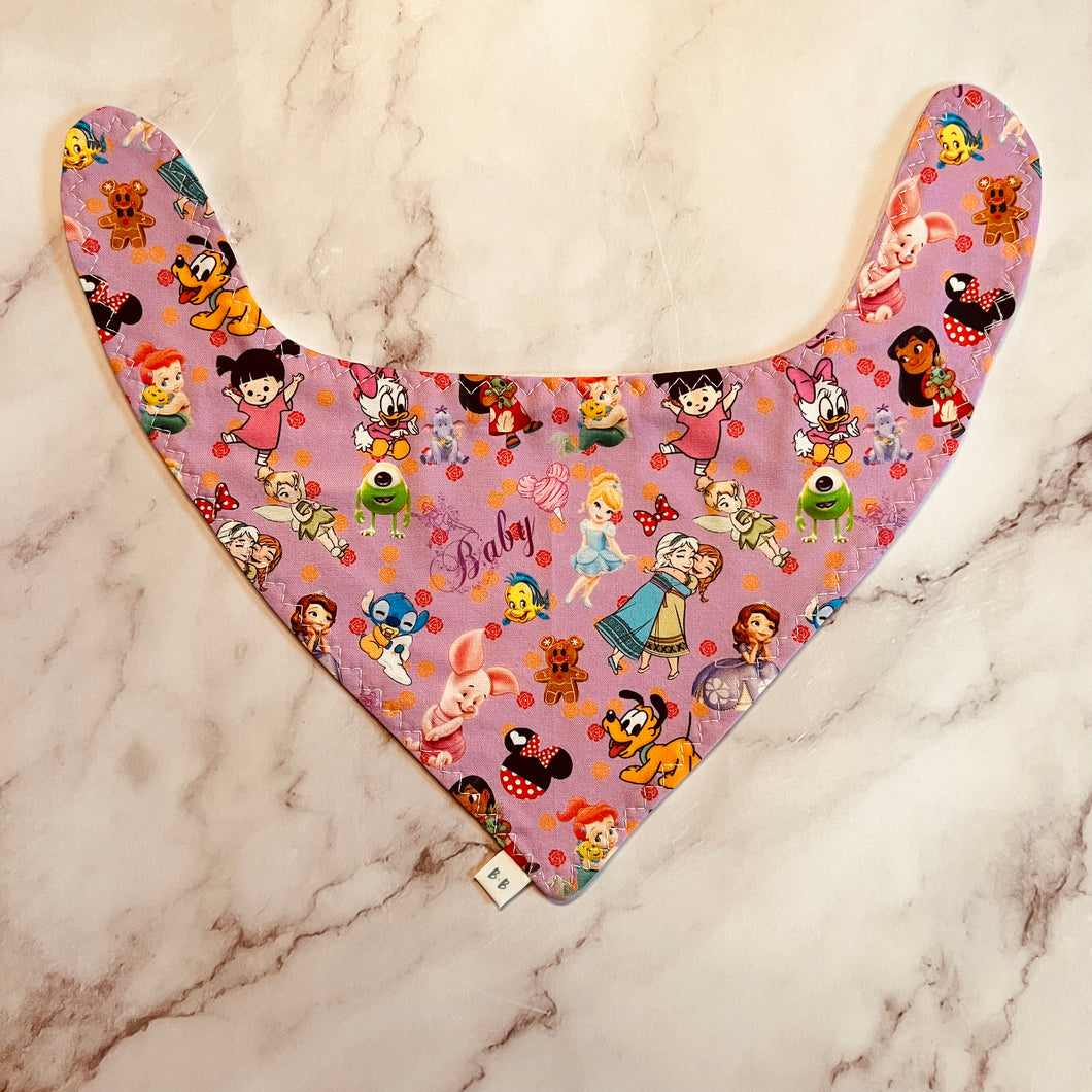 Disney Characters Bandana Bibs