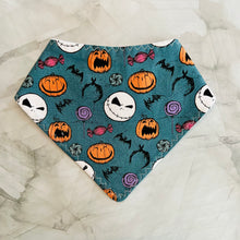 Load image into Gallery viewer, Nightmare Before Christmas Bandana Bibs
