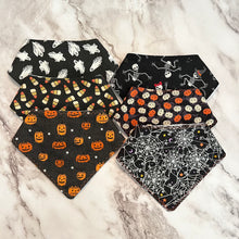 Load image into Gallery viewer, Halloween Bandana Bibs
