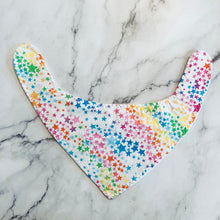 Load image into Gallery viewer, Rainbow Collection Bandana Bibs
