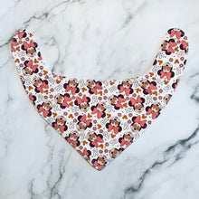 Load image into Gallery viewer, Groovy Mickey &amp; Minnie Bandana Bibs
