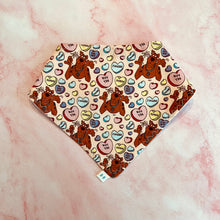 Load image into Gallery viewer, Valentine’s Character Bandana Bibs
