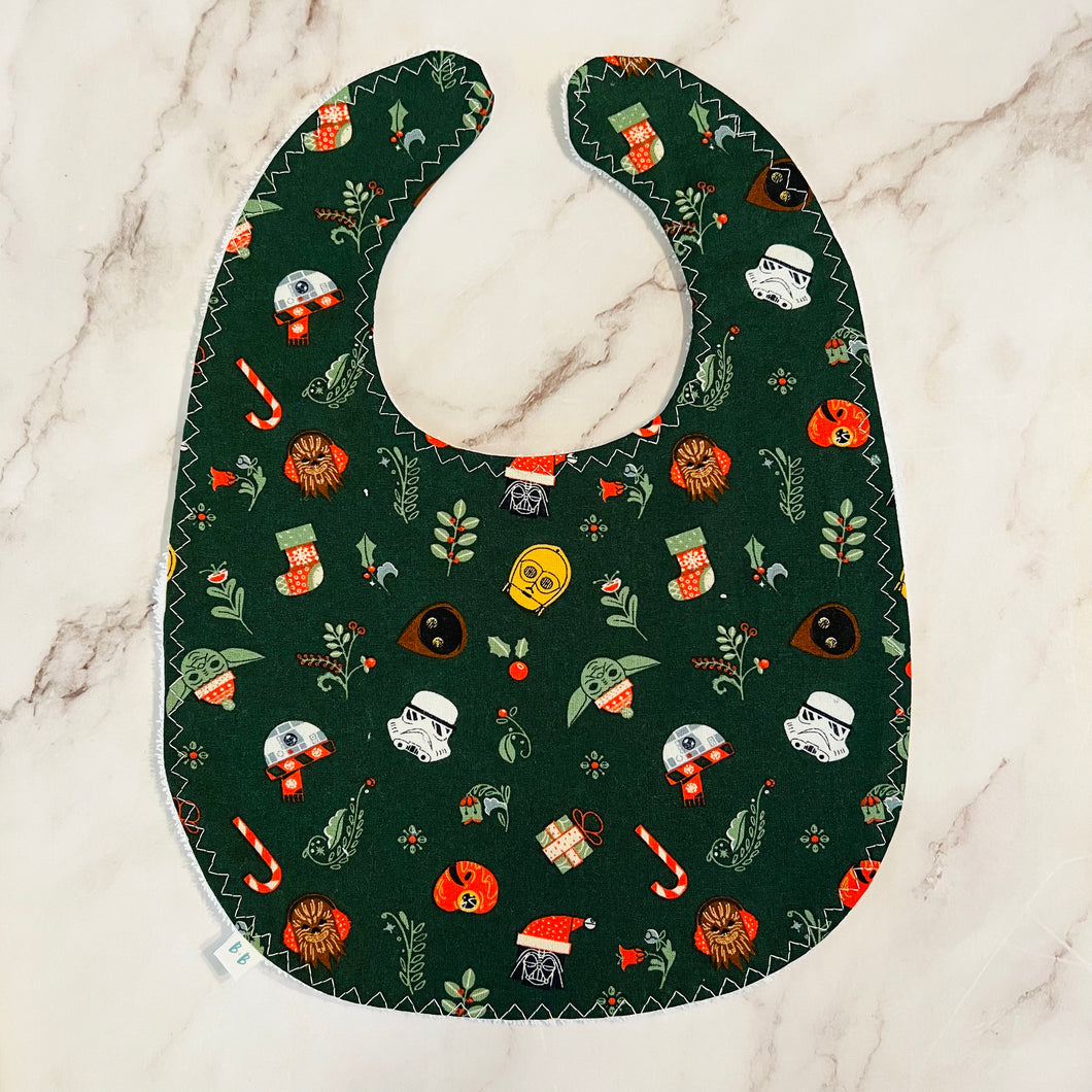 Star Wars Christmas Toddler Bib