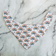 Load image into Gallery viewer, Rainbow Collection Bandana Bibs
