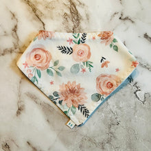 Load image into Gallery viewer, Spring Floral Bandana Bibs
