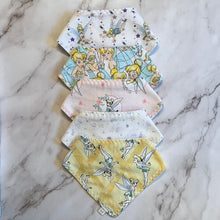 Load image into Gallery viewer, Tinkerbell Bandana Bibs
